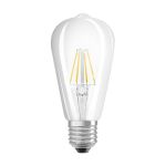 Ledvance Classic LED E27 Edison Filament Claire 5.8W 806lm - 927 Blanc Très Chaud | Meilleur Rendu Des Couleurs - Dimmable - Équivalent 60W