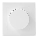 Noxion Cache interrupteur rotatif pour Variateur LED | Bord Dur - Blanc