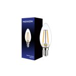 Noxion Lucent LED E14 Bougie Filament Claire 2.5W 250lm - 827 Blanc Très Chaud | Équivalent 25W