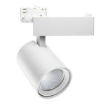 Noxion Spot LED sur rail 3 phases  Spot Stella Blanc 35W 2900lm 36D - 930 Blanc Chaud | Meilleur rendu des couleurs