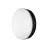Ledvance Surface Bulkhead 300 15W 840 1400lm Noir IP65 | Éclairage de secours 3H avec Détecteur de Mouvement - Blanc Froid