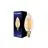 Noxion Lucent LED E14 Bougie Filament Ambre 4.1W 350lm - 822 Blanc Très Chaud | Dimmable - Équivalent 40W