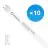 Multipack 10x Ledvance Tube LED T8 Value (EM/Direct 230V) Standard Output 18.3W 2000lm - 830 Blanc Chaud | 150cm - Équivalent 58W