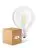 Multipack 4x Osram SuperStar LED E27 Globe 125mm Filament Claire 7W 806lm - 822-827 Dim to Warm | Dimmable - Équivalent 60W