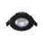 Noxion LED inclinable Slim Spot Noir Ronde 6W 550lm 60D - 927 Blanc Très Chaud | 85mm - IP54 - Dimmable - Meilleur rendu des couleurs
