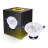 Downlight LED Ronde inclinable 15W 1200lm 60D - 930 Blanc Chaud | 135mm - Diamètre 110mm - UGR 
