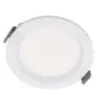 Ledvance Downlight LED Comfort Opale Aluminium Blanc 13W 1430lm 95D - 930 Blanc Chaud | Diamètre 100mm - IP44 - Meilleur Rendu Des Couleurs