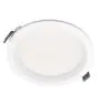 Ledvance Downlight LED Comfort Opale Aluminium Blanc 18W 2160lm 95D - 930 Blanc Chaud | Diamètre 150mm - IP44 - Meilleur Rendu Des Couleurs