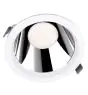 Ledvance Downlight LED Comfort UGR19 Aluminium Blanc 18W 2160lm 55D - 930 Blanc Chaud | Diamètre 150mm - IP44 - Meilleur Rendu Des Couleurs