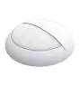 Noxion Hublot LED Pro V2 Blanc 12/16/20W 2400lm - 830-840-865 CCT | 325mm - IP65 - Détecteur de Mouvement et de Lumière + Visière Cercle  Blanc