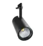 Noxion Spot LED sur rail 3 phases  Spot Accento Noir 35W 3100lm 36D - 930 Blanc Chaud | Meilleur rendu des couleurs