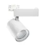 Noxion Spot LED sur rail 3 phases  Spot Stella Blanc 35W 2900lm 36D - 930 Blanc Chaud | Meilleur rendu des couleurs