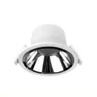 Noxion Downlight LED Apollo 20W 2500lm 60D - 840 Blanc Froid | 220mm - Diamètre 200mm - Alu Réflecteur - UGR 