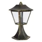 Ledvance Lanternee d'extérieur E27 Endura Classic Noir-Dorée | 33cm - Traditioneel