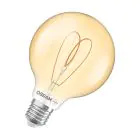 Osram Vintage 1906 LED E27 Globe Filament Dorée 8W 806lm - 922 Blanc Très Chaud | Meilleur Rendu Des Couleurs - Dimmable - Équivalent 60W