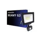 Noxion Projecteur LED Beamy G3 30W 3300lm 110D - 830 Blanc Chaud | IP65 - Détecteur De Mouvement Et De Lumière - Symétrique