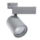 Noxion Spot LED sur rail 3 phases  Spot Stella Gris 35W 2900lm 36D - 930 Blanc Chaud | Meilleur rendu des couleurs