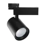 Noxion Spot LED sur rail 3 phases  Spot Stella Noir 35W 3200lm 36D - 940 Blanc Froid | Meilleur rendu des couleurs