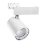 Noxion Spot LED sur rail 3 phases  Spot Stella Blanc 35W 2900lm 36D - 930 Blanc Chaud | Meilleur rendu des couleurs