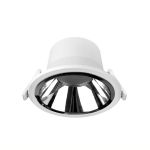 Noxion LED Downlight Apollo 20W 2500lm 60D - 840 Koel Wit | 220mm - Zaagmaat 200mm - Alu Reflector - UGR <19