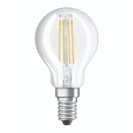 Osram Parathom Classic LED E14 Kogel Filament Helder 4W 470lm - 827 Zeer Warm Wit | Relax and Active - Vervangt 40W