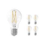 Voordeelpak 5x Calex Smart Standaard LED Lamp E27 7W 806lm 1800-3000K Filament | Tuya Wifi - Afstembaar Wit