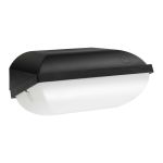  Philips LED Beveiliging Coreline BWC120 Zwart 14W 1800lm - 830 Warm Wit | 282x178mm - IP54 