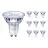 Voordeelpak 10x Philips Corepro LED Spot GU10 PAR16 4W 345lm 36D - 830 Warm Wit | Vervangt 50W