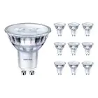 Voordeelpak 10x Philips Corepro LED Spot GU10 PAR16 4W 345lm 36D - 830 Warm Wit | Vervangt 50W
